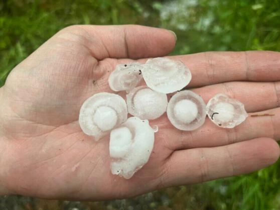 Hagel in der Steiermark